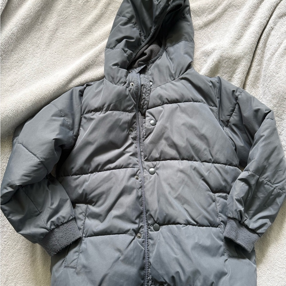 Jcrew crewcuts Kids Gray Puffer Jacket